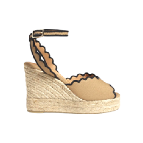 SANDALI “Espadrilles Brini” SABBIA 110 mm
