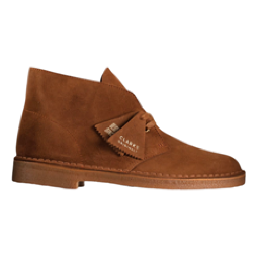 SCARPE STRINGATE “Polacchine Desert Boot” IN CAMOSCIO COLA FONDO PARA