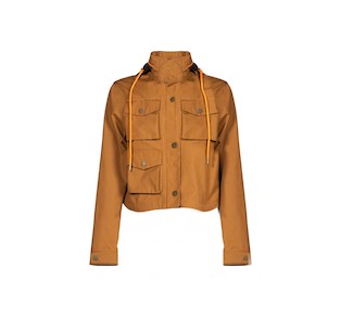 GIUBOTTO “Dakar” IN TESSUTO  CAMMELLO