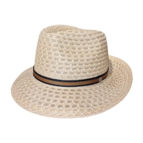 CAPPELLO “Edward” TRECCIA CANAPA BEIGE