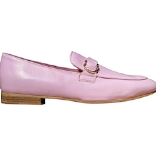 MOCASSINI IN VITELLO ROSA 10 mm