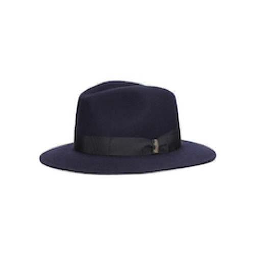 CAPPELLO FELTRO LANA  BLU
