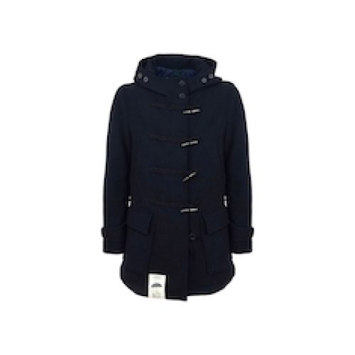 CAPPOTTO “Montgomery Atlantic” IN  LANA BLU