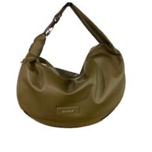 BORSA “Double” IN  PELLE OLIVA