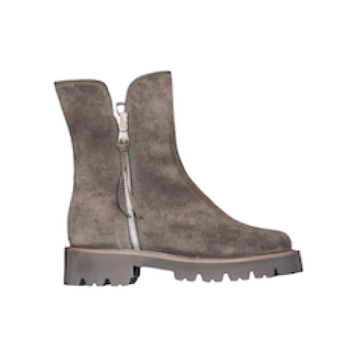 STIVALETTI IN CAMOSCIO TESTA DI MORO 30 mm